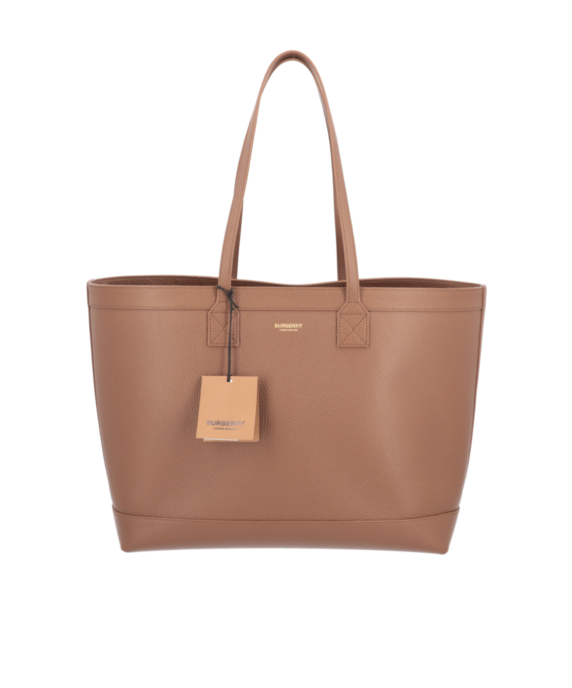 Burberry Double-handle Tote Bag In Earthy Brown