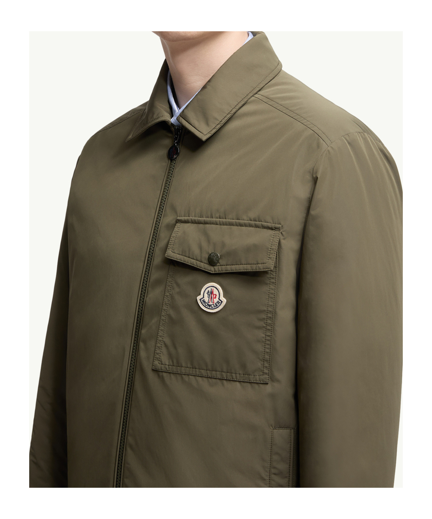Moncler Vigeon Down Shirt Jacket