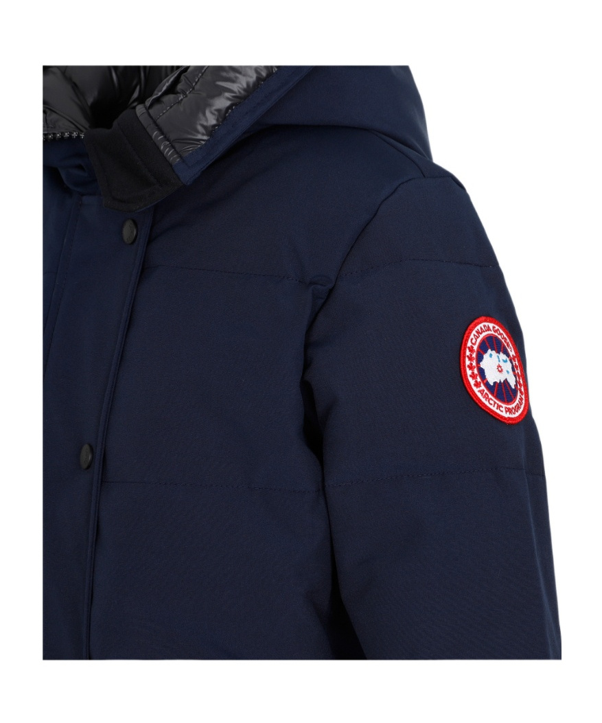 Canada Goose Shelburne Quilted Parka In Black