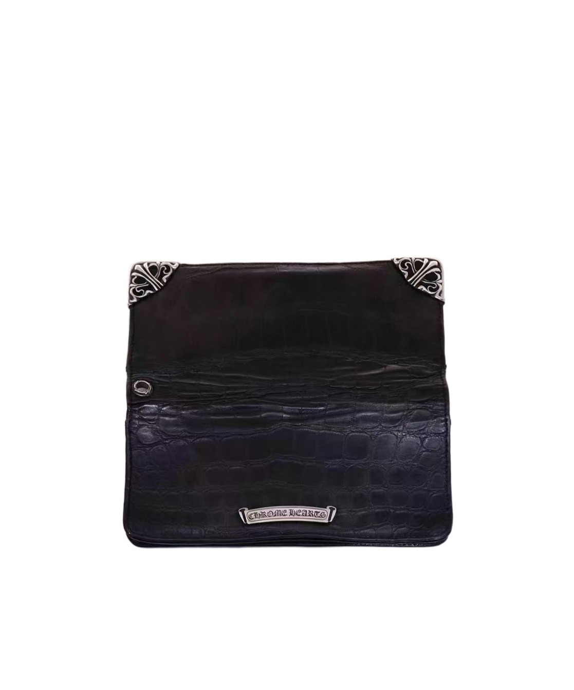 Chrome Hearts Flip Wallet In Black