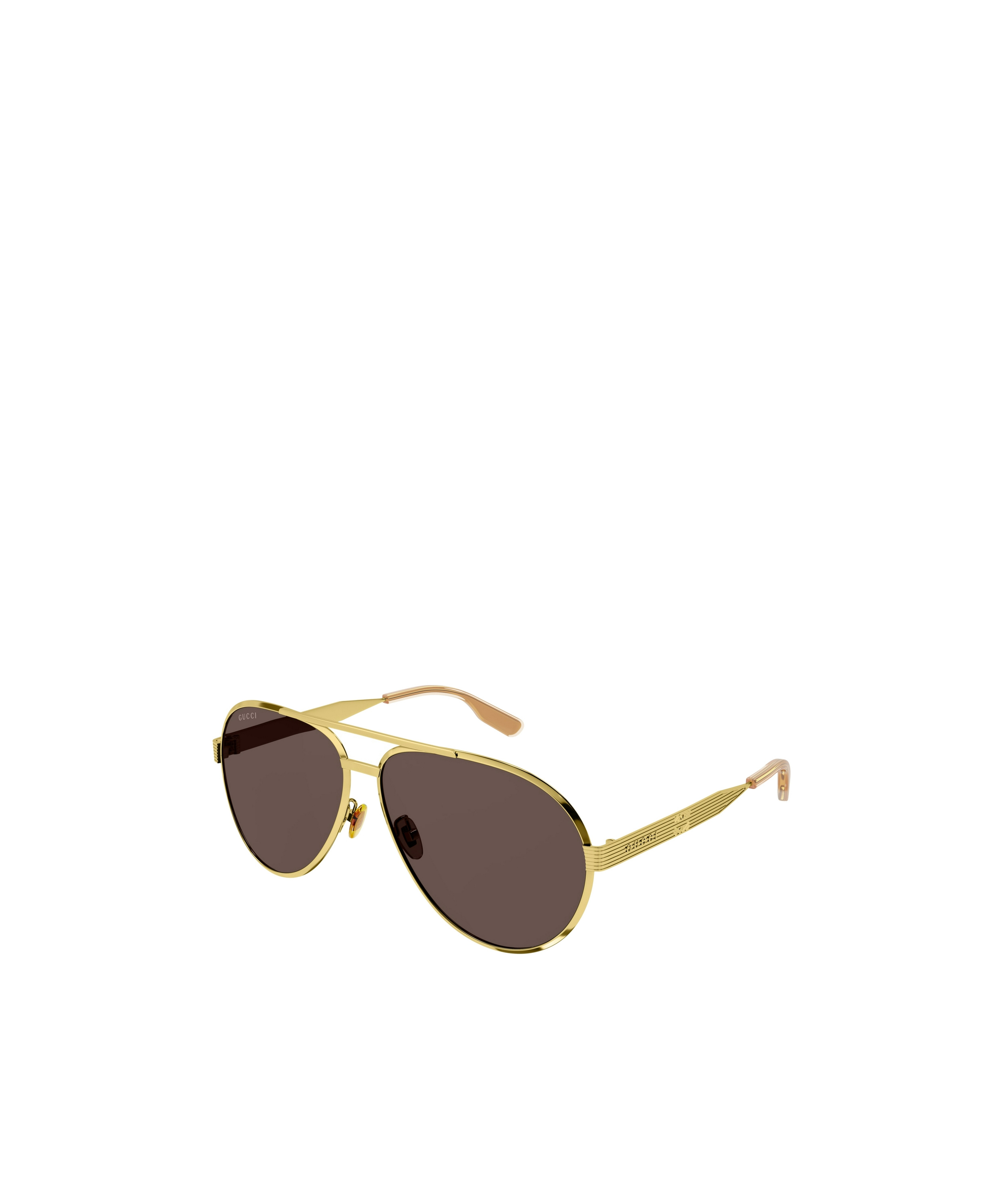 Gucci Pilot-frame Sunglasses In Brown