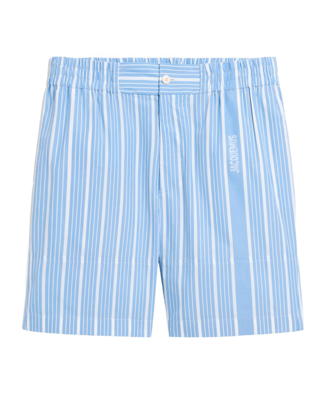 Jacquemus Men's Le Short Aloe In Blue