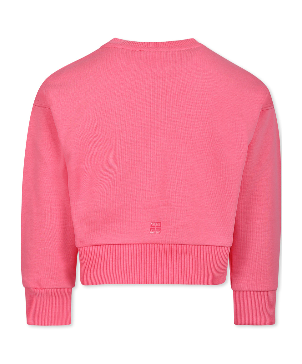 Givenchy Long-sleeved Sweater In Pink