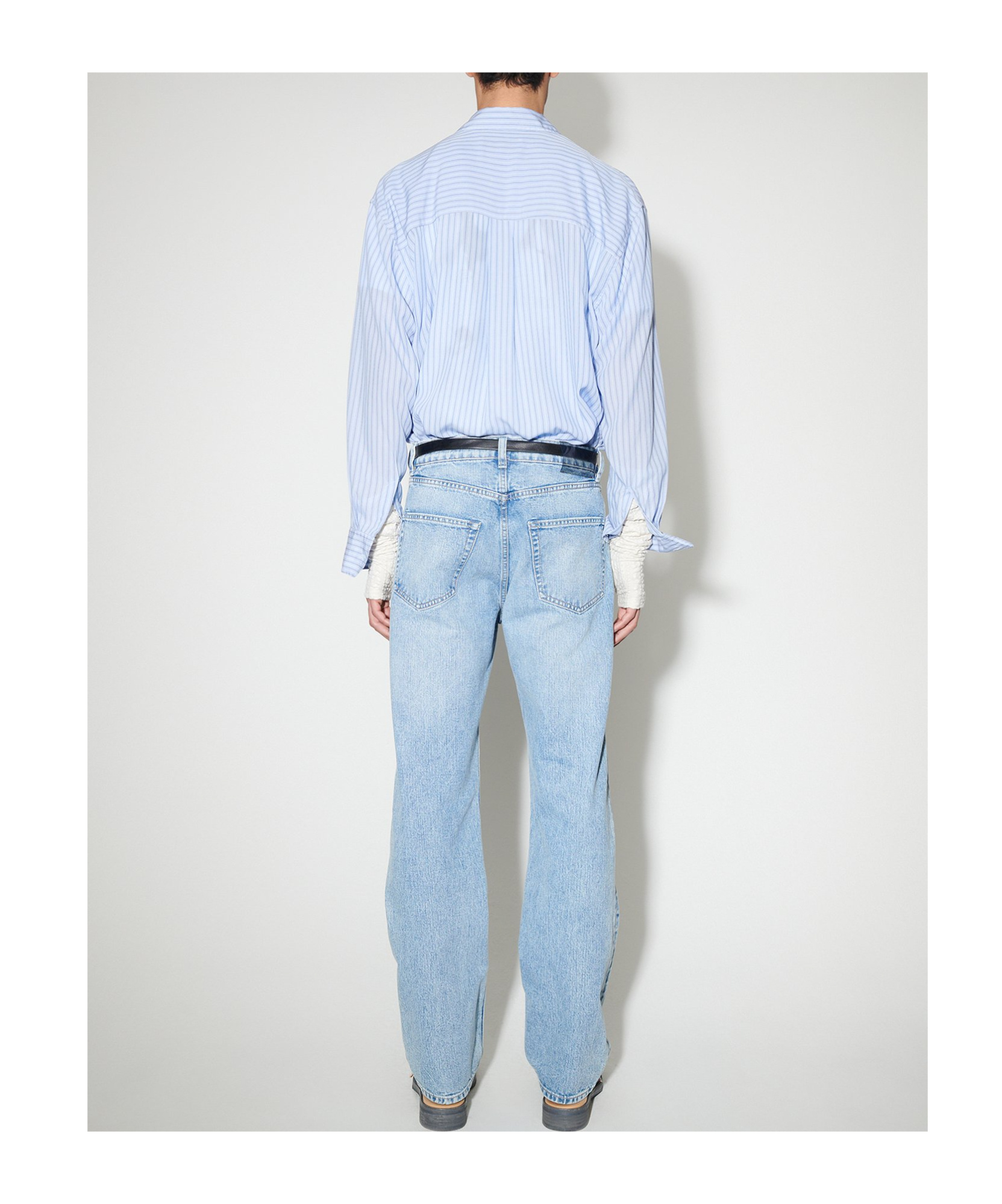 Our Legacy First Cut Left Hand Twill Jeans In Blue