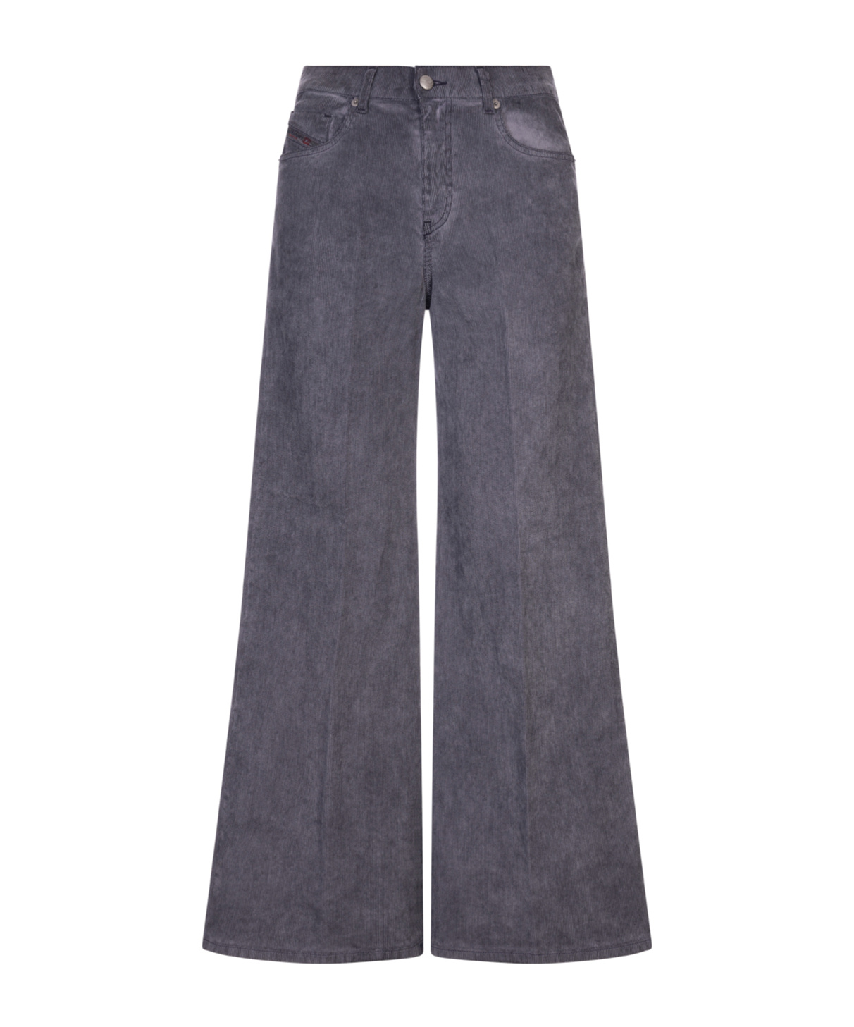 Diesel 1978 D-akemi 068sd Flare-leg Jeans In Blue
