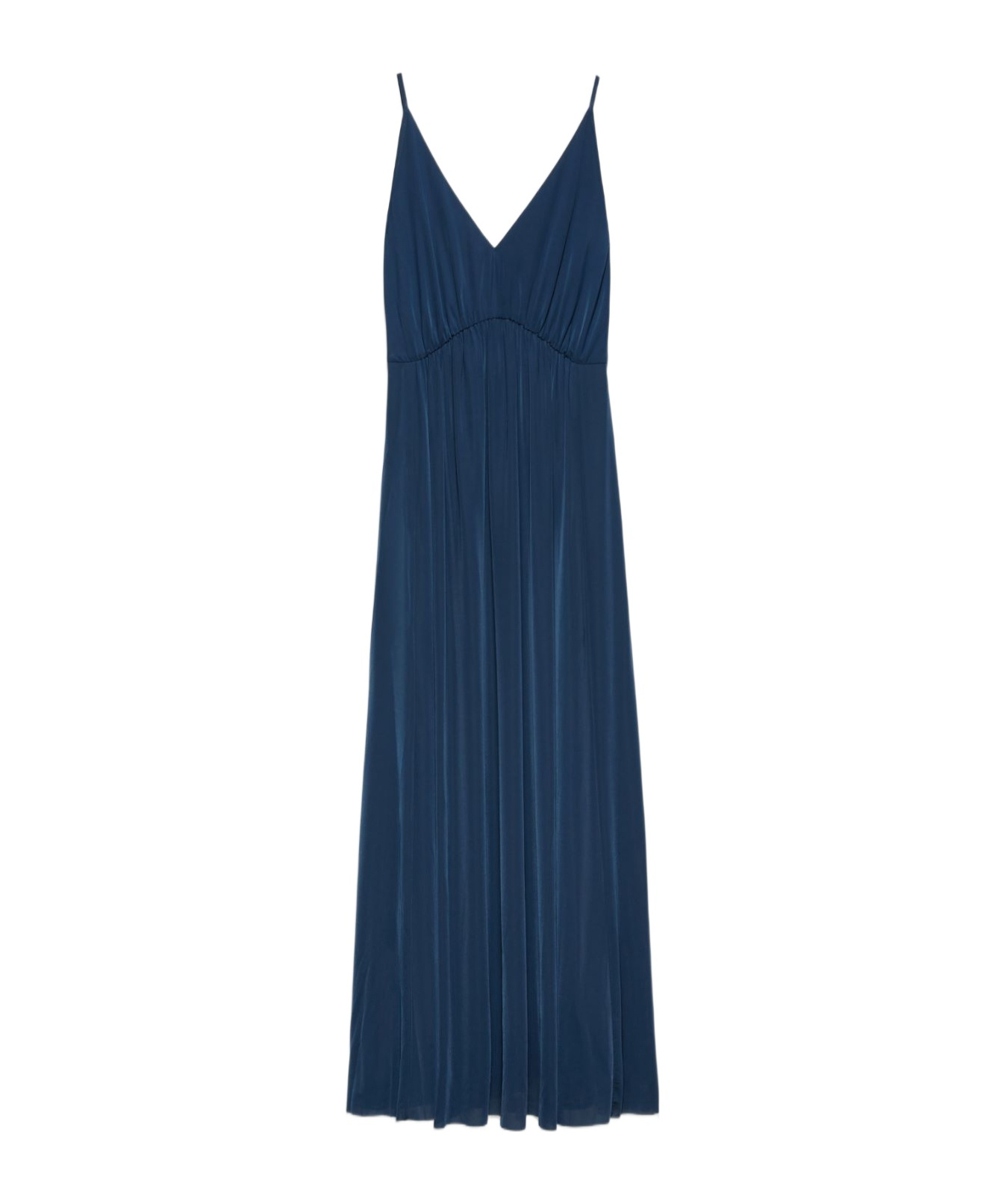 Maxco. Jersey Maxi Dress In Blue