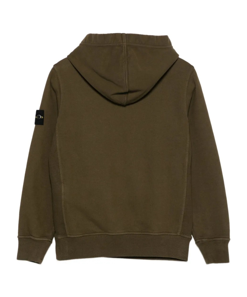 Stone Island Long-sleeved Sweatshirt In Green