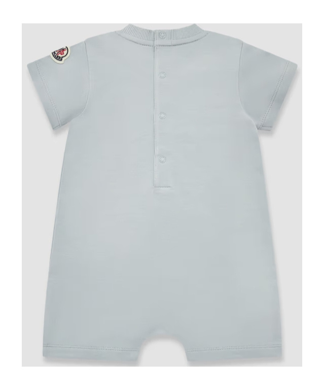 Moncler Teddy Bear Pattern Jumpsuit In Green