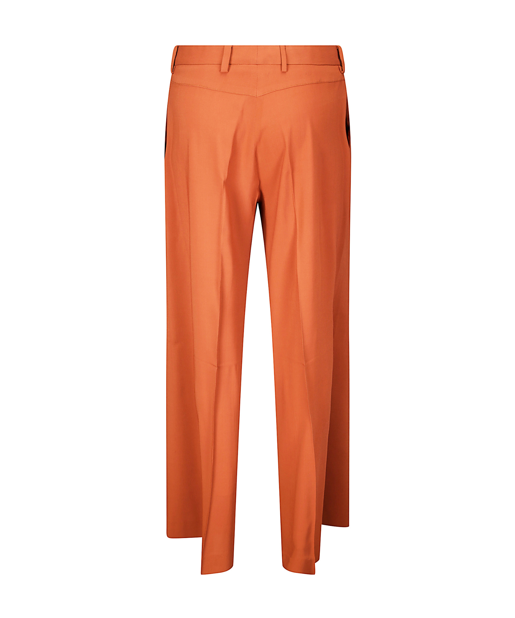Alberto Biani Belt Loops Slacks In Orange