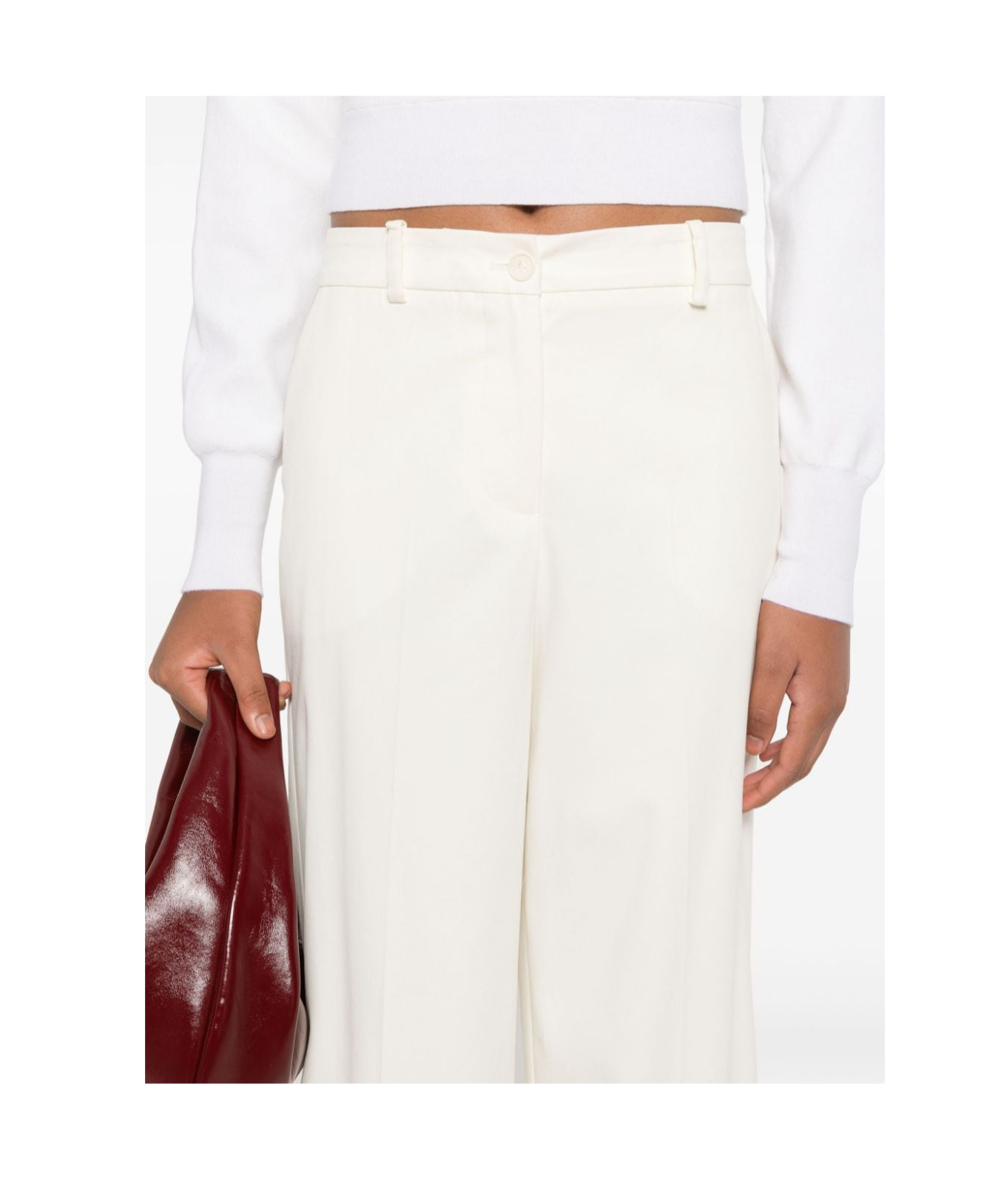 P.a.r.o.s.h . Crew Cotton Blend Trousers
