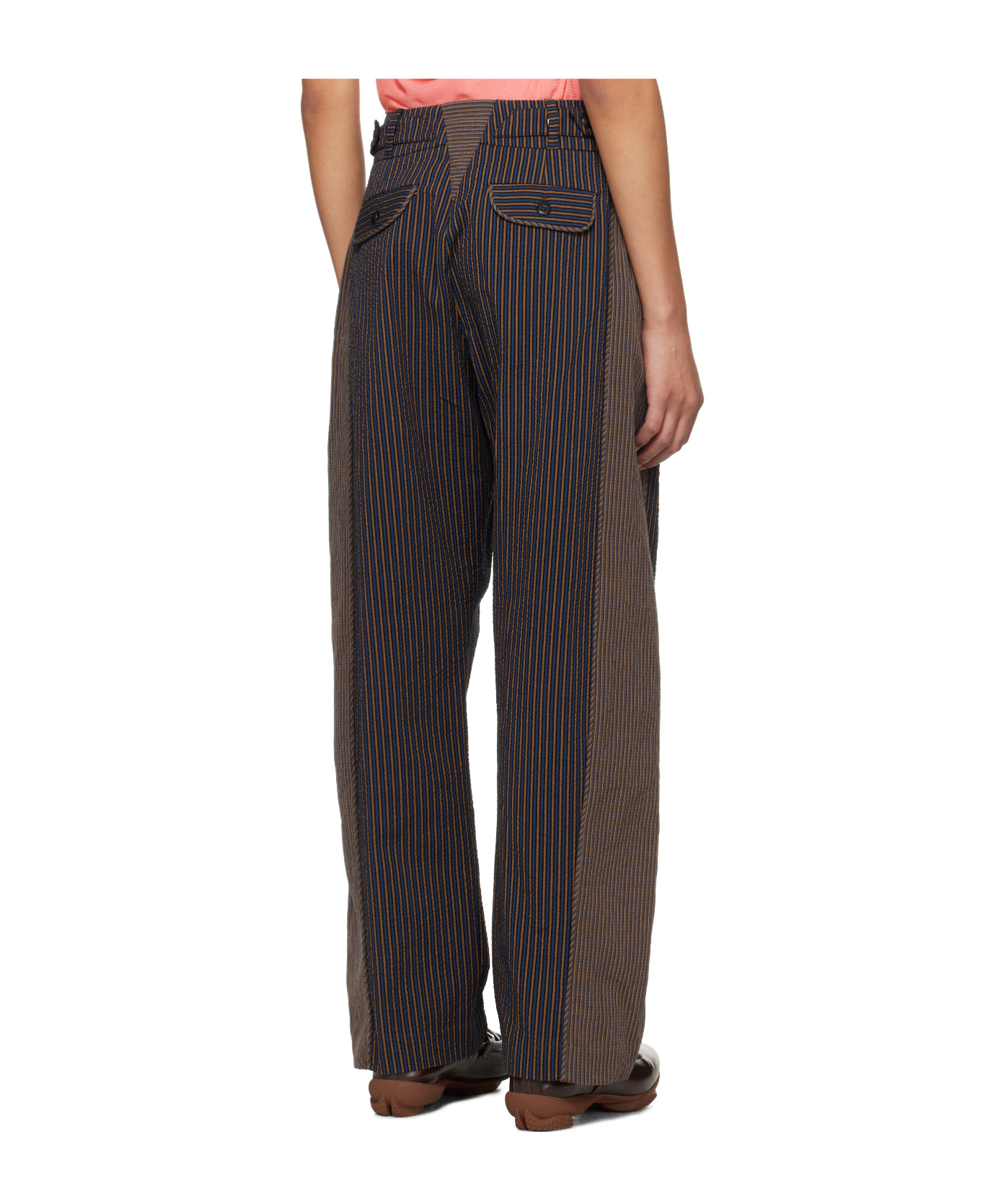 Kiko Kostadinov Cauda Pleated Trousers