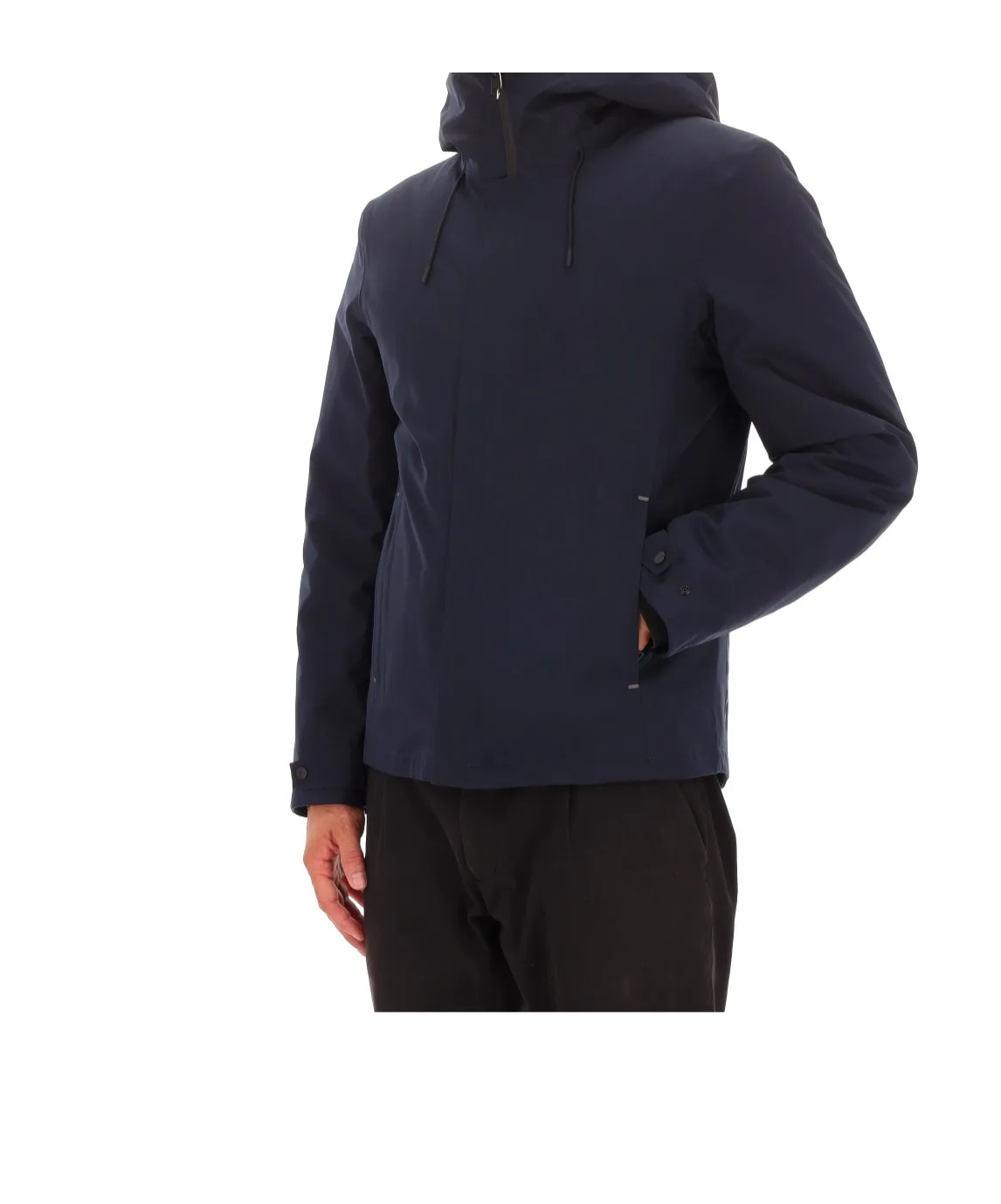 Woolrich Giubbino Soft Shell Pacific Blu In Blue