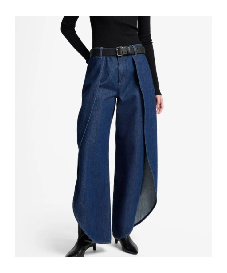 7 For All Mankind Belt Loop Jeans In Blue