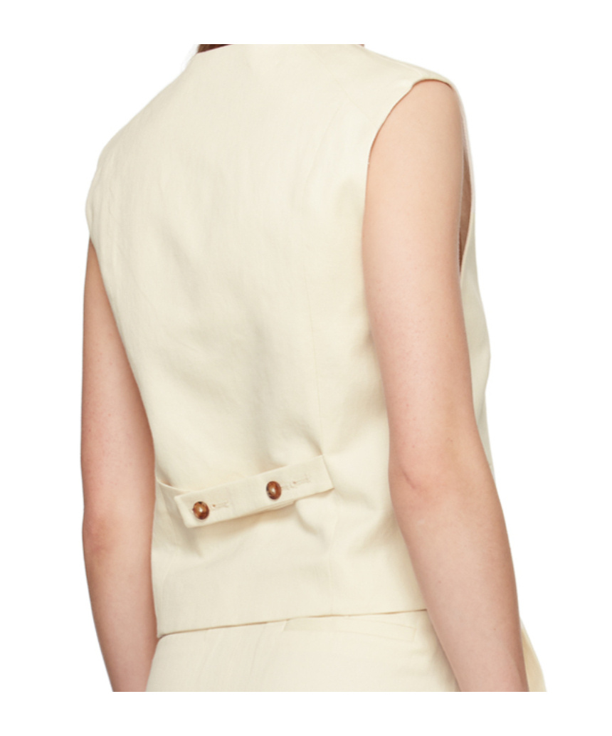 Loulou De Saison Ba Vest In Neutral