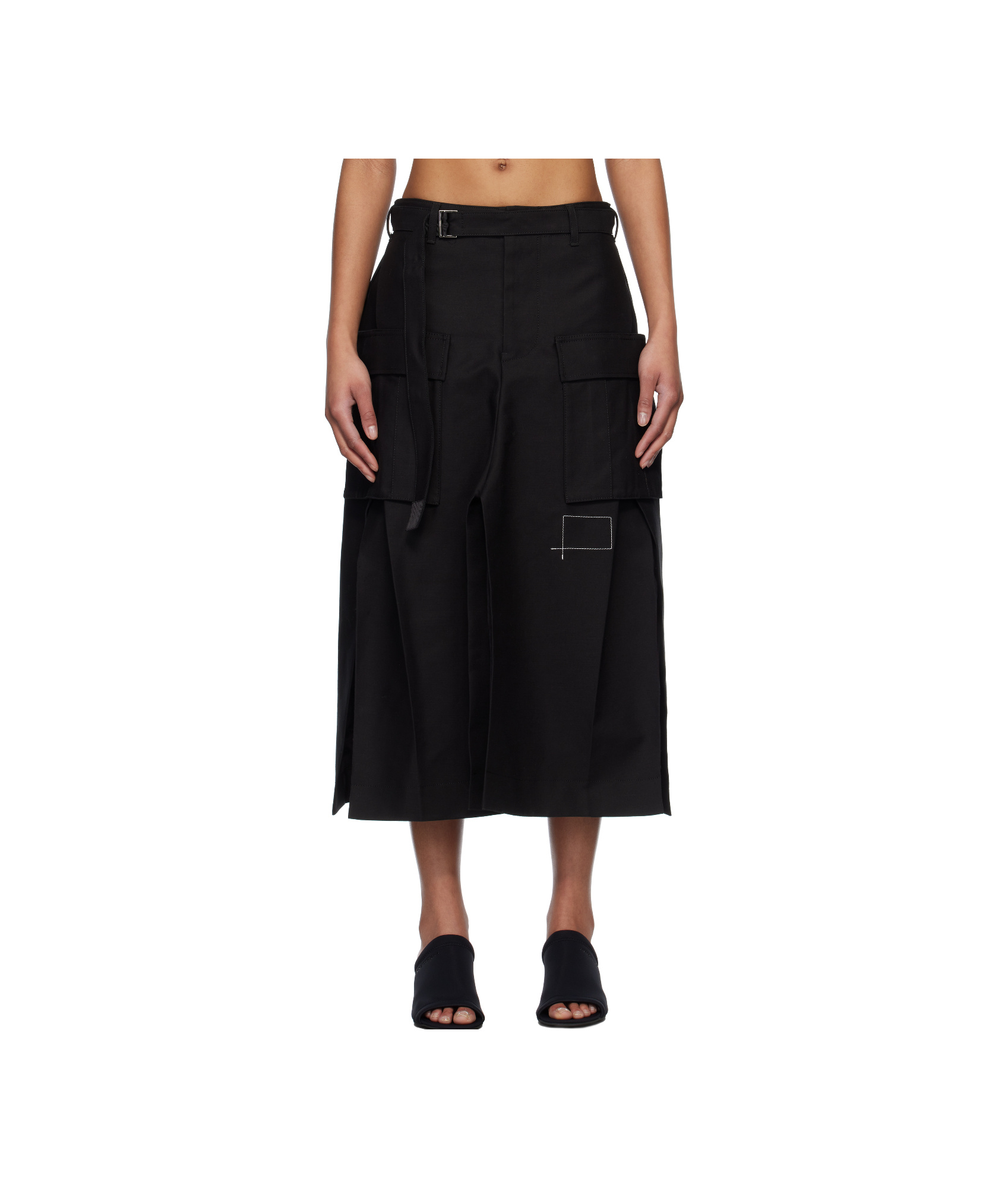 SACAI SLIT SKIRT 