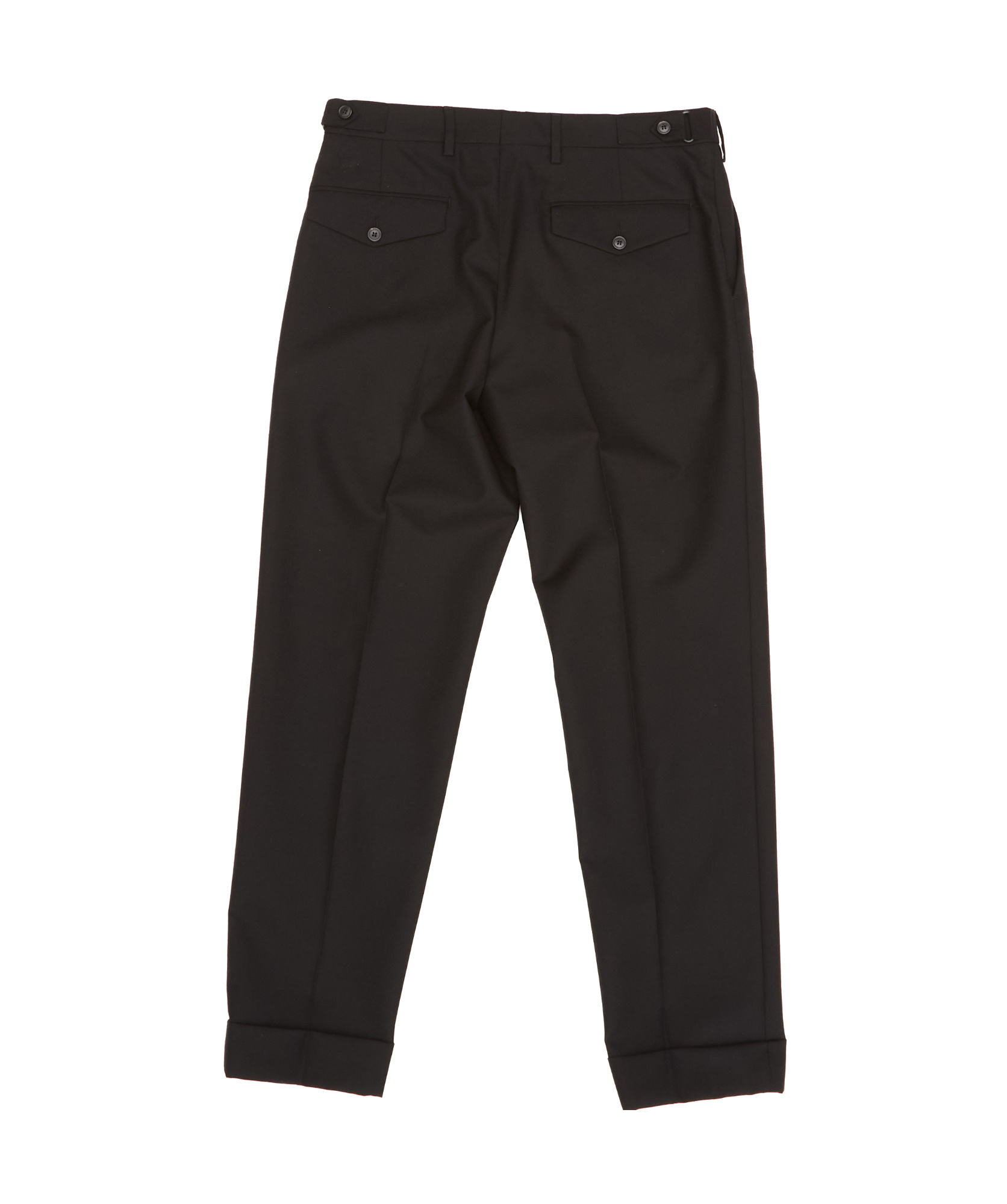 Dries Van Noten Belt Loop Casual Pants In Brown