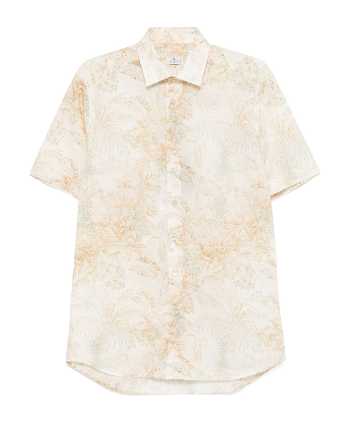 Etro Short-sleeved Shirt In White