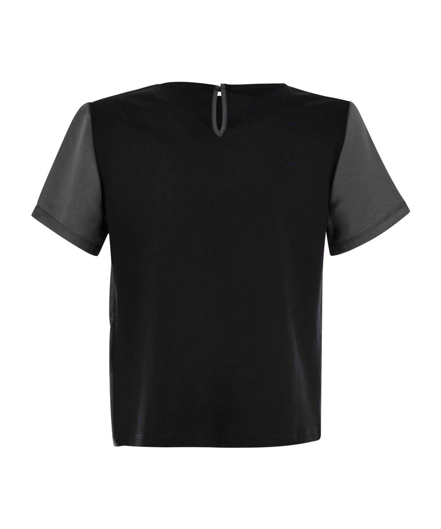Weekend Max Mara Short-sleeved T-shirt In Black