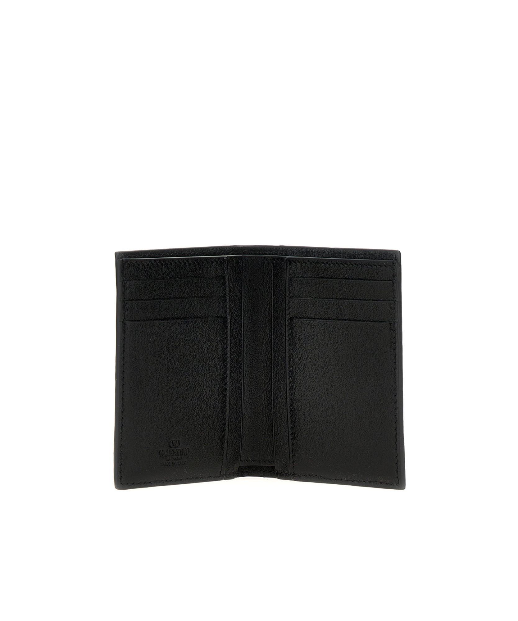 Valentino Vlogo Card Bag In Black