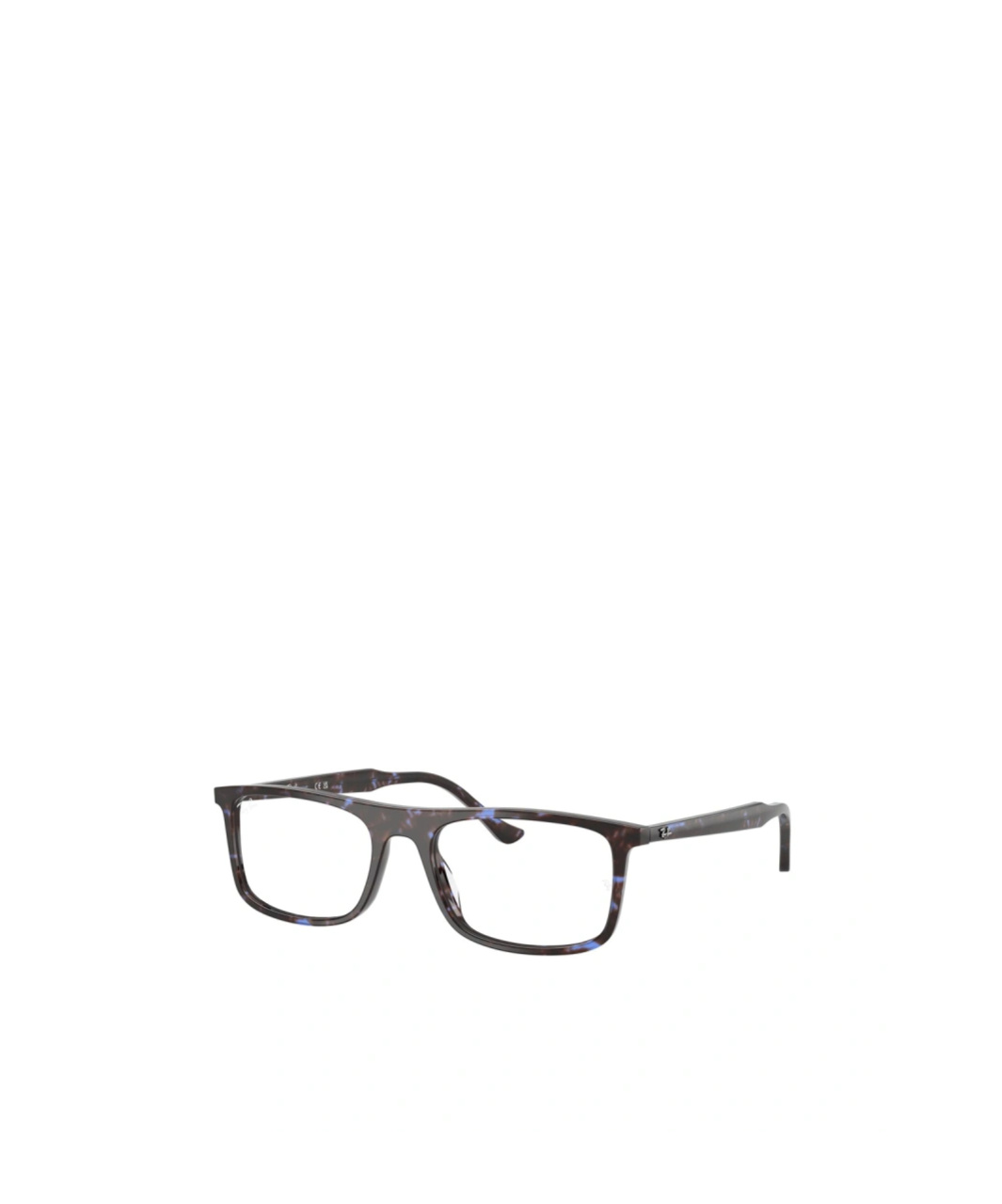 Ray Ban Geometric Frame Plain Mirror In Black