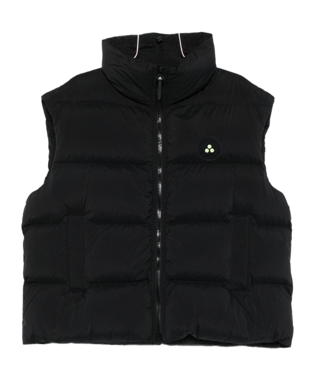 Peuterey Long-sleeved Down Jacket In Black