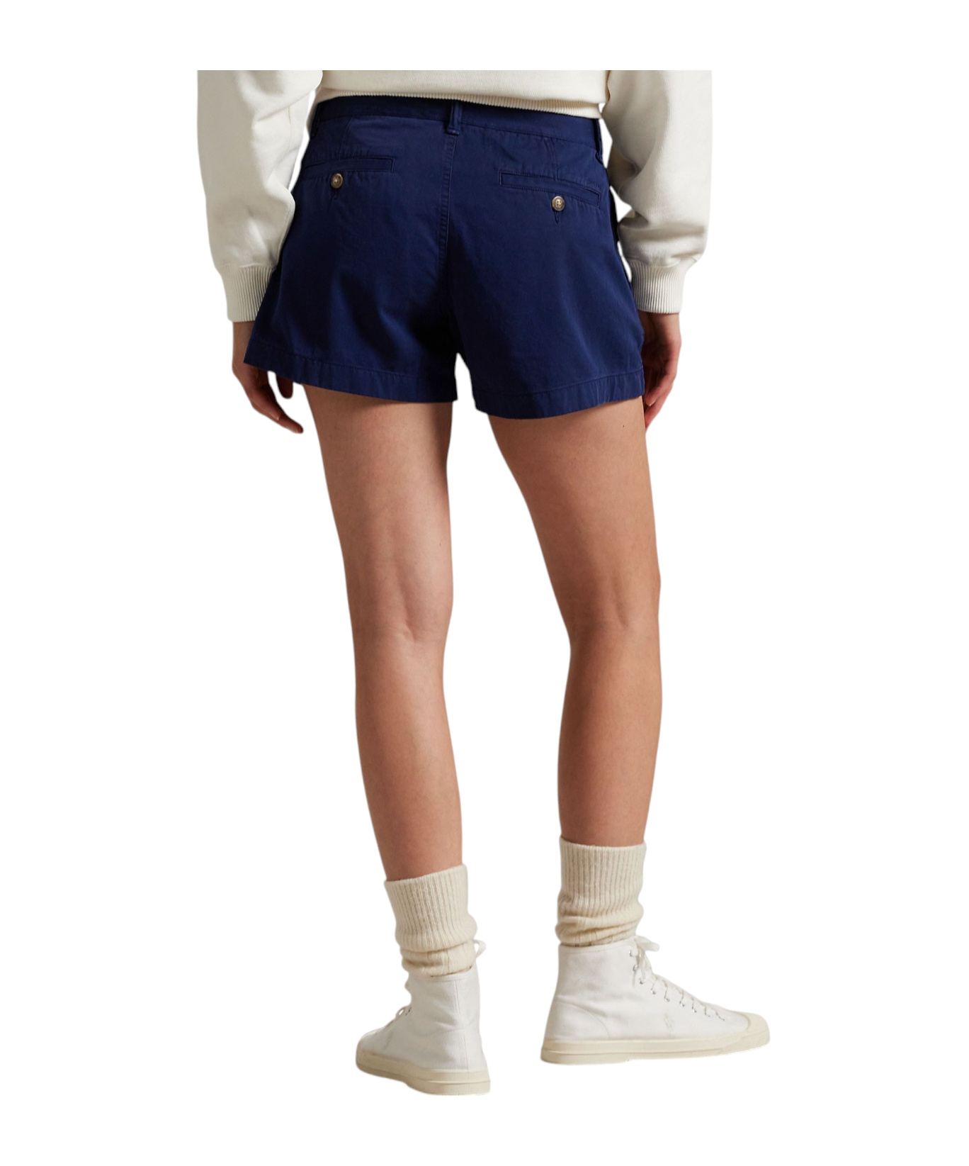 Polo Ralph Lauren Cotton Chino Shorts In Blue