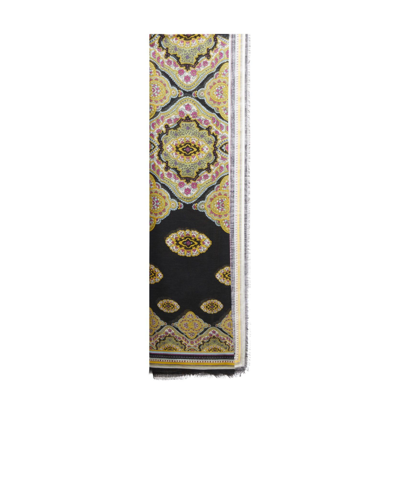 Etro Flower Printing Pattern Scarf