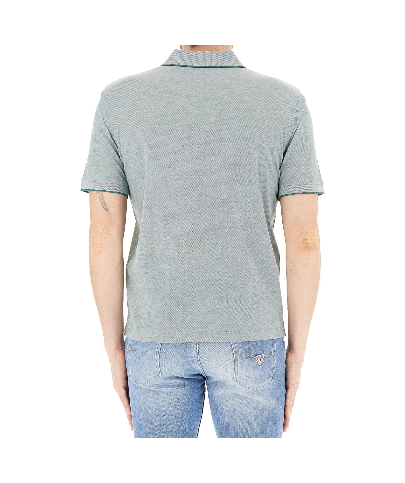 Gran Sasso Short-sleeved Polo Shirt In Green