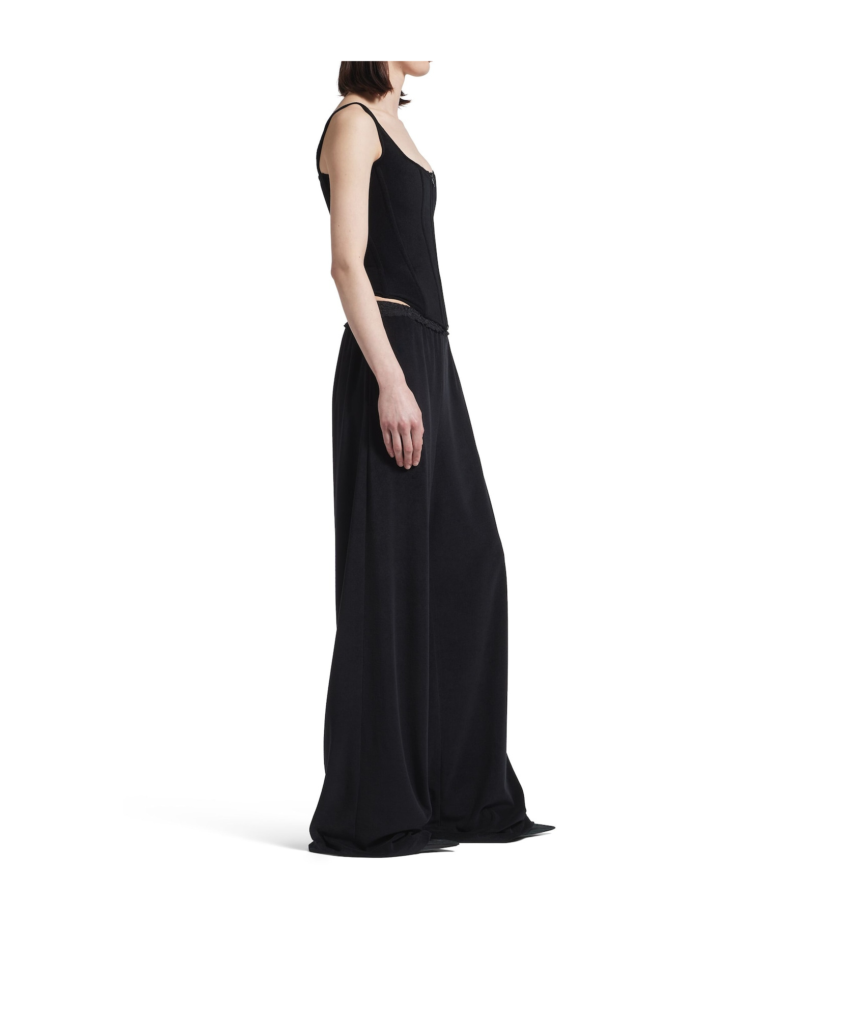 Balenciaga Trousers Black In Black