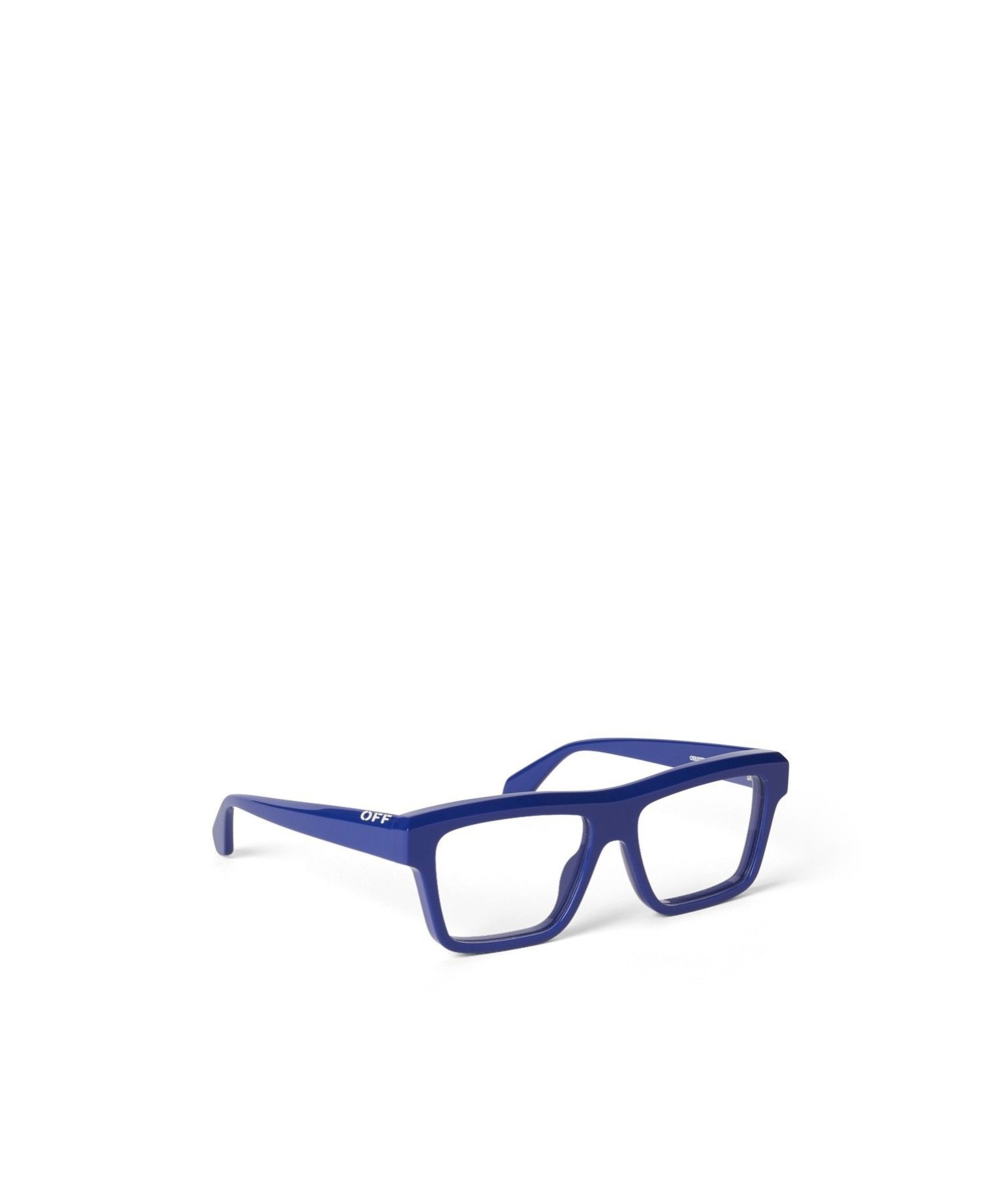 Off-white Square Mirror In Blue