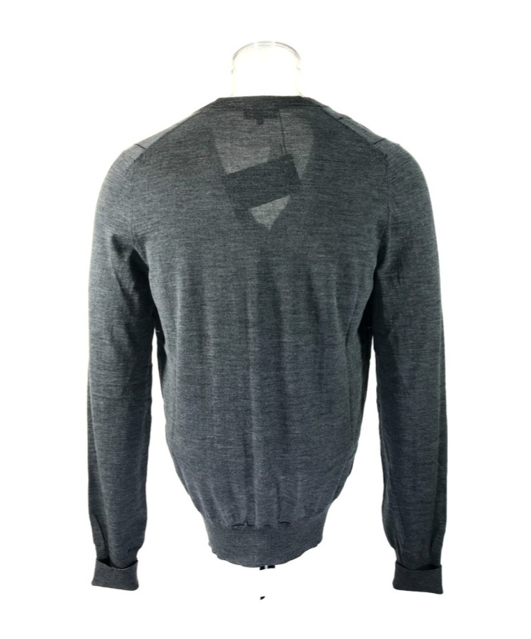 DUNHILL V-NECK LONG-SLEEVED SWEATER 