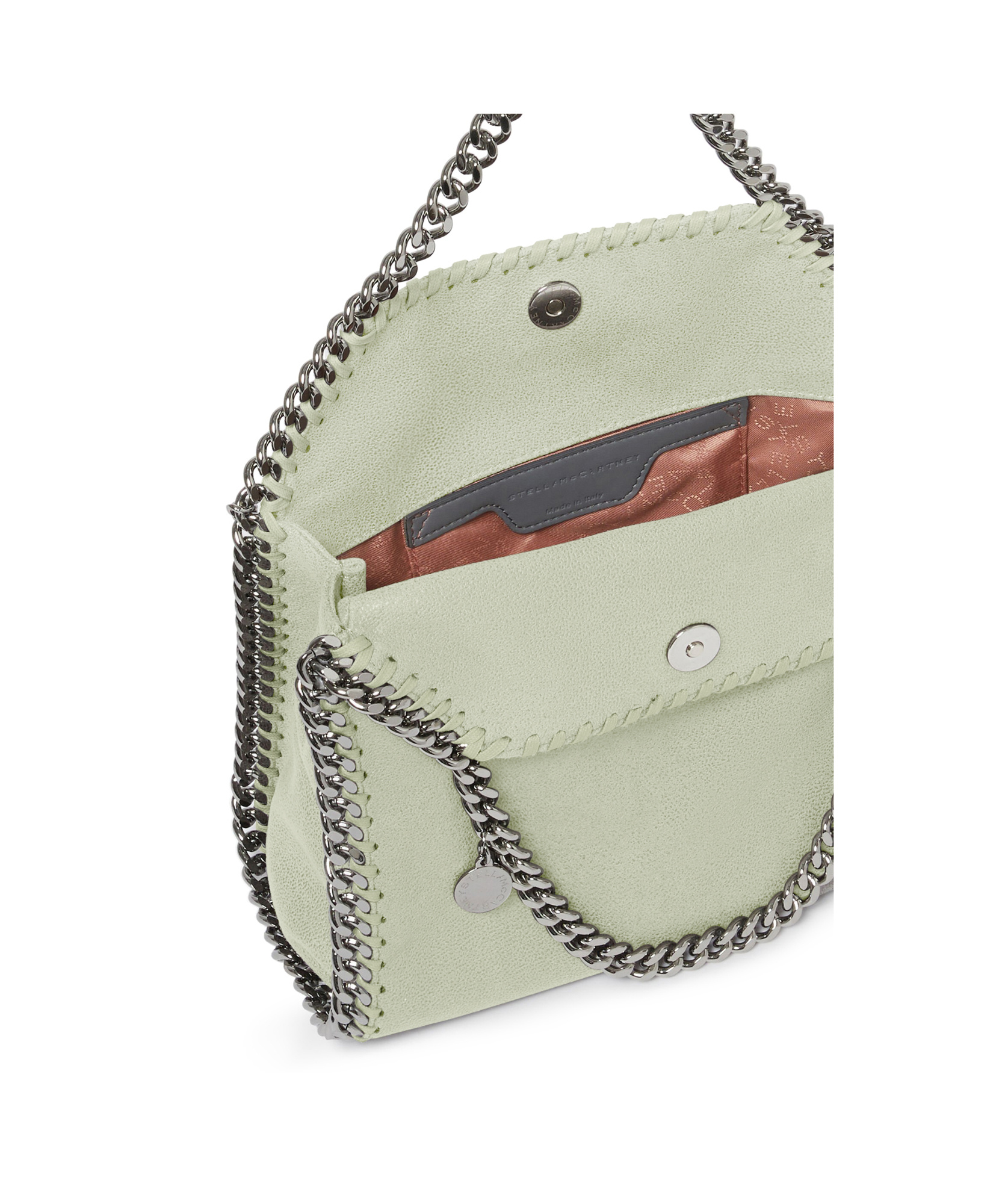 Stella Mccartney Chain Handbag In Nude
