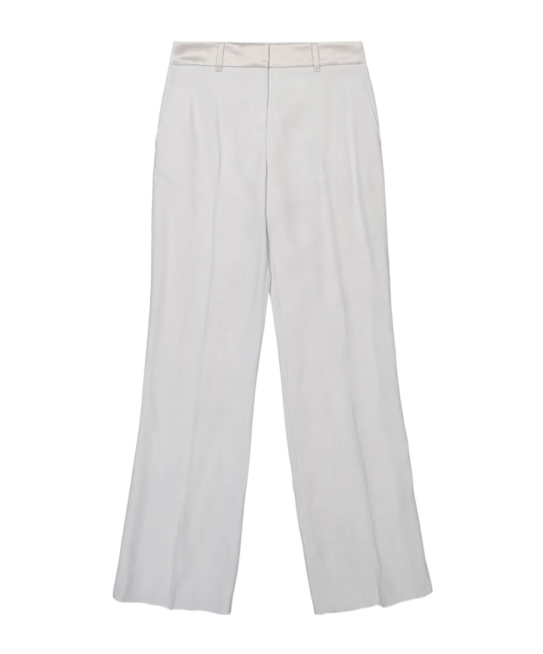 Casablanca Belt Loop Casual Pants In White