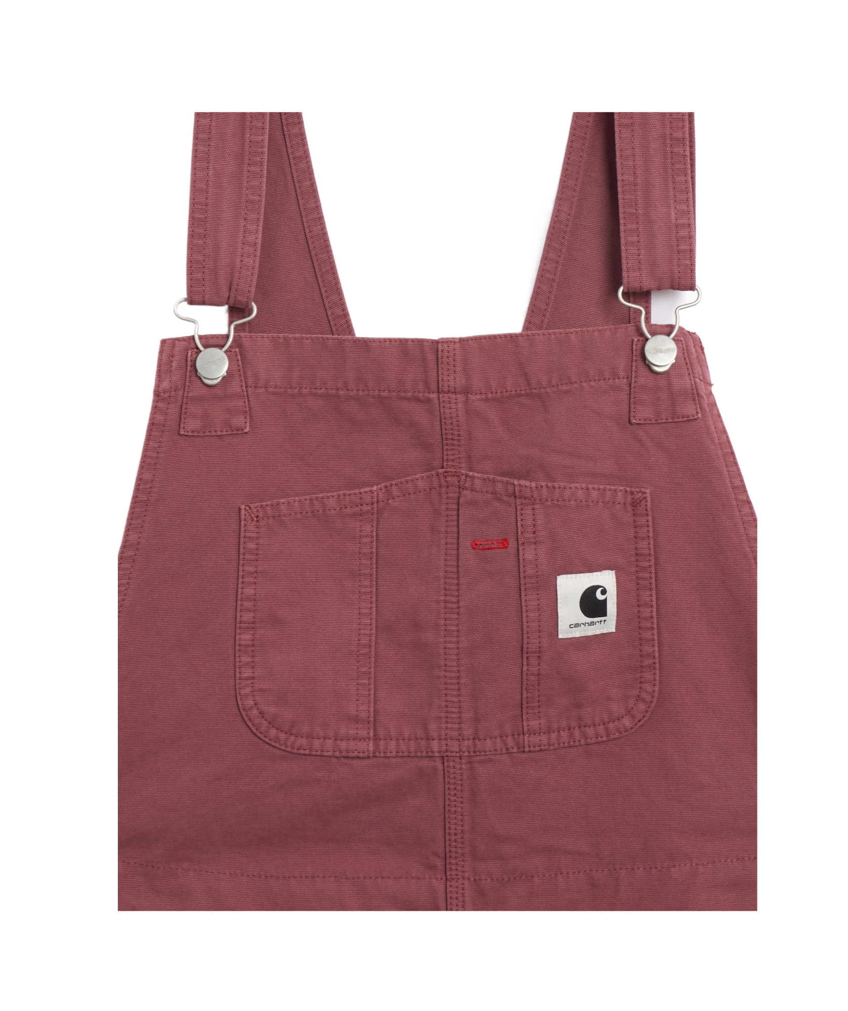 Carhartt W Bib Overall Straight One-piece Suit In Red