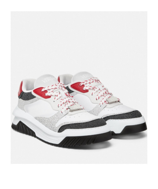Versace Odissea Sneakers In White