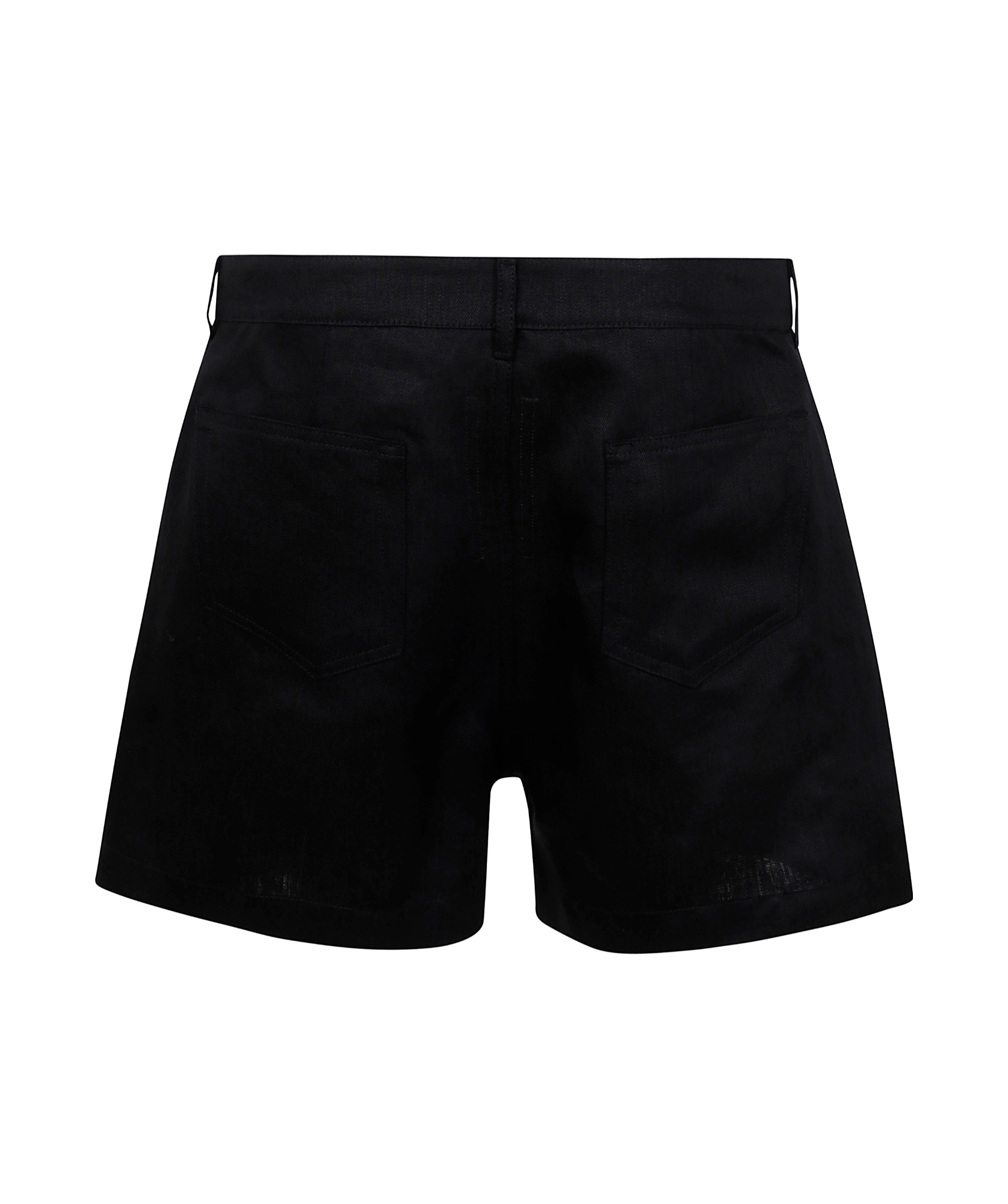 Rick Owens Geth Cutoff Shorts In Black