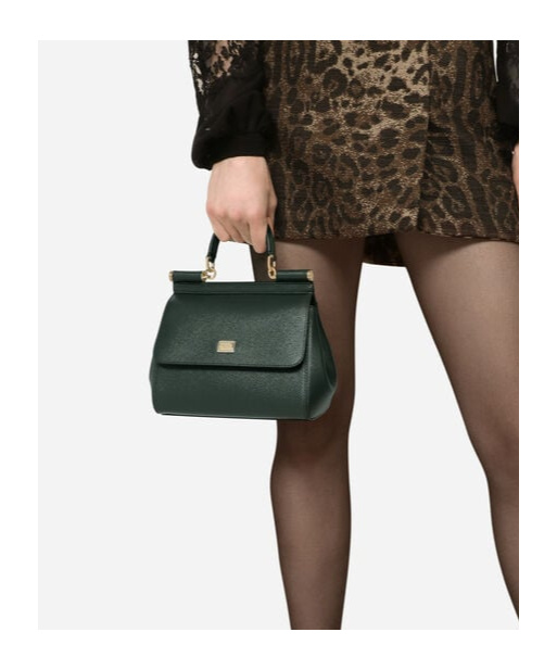 Dolce & Gabbana Medium Sicily Handbag In Green