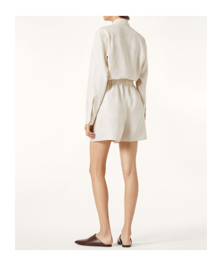 Loro Piana Angelo Bermuda Shorts In Light Beach