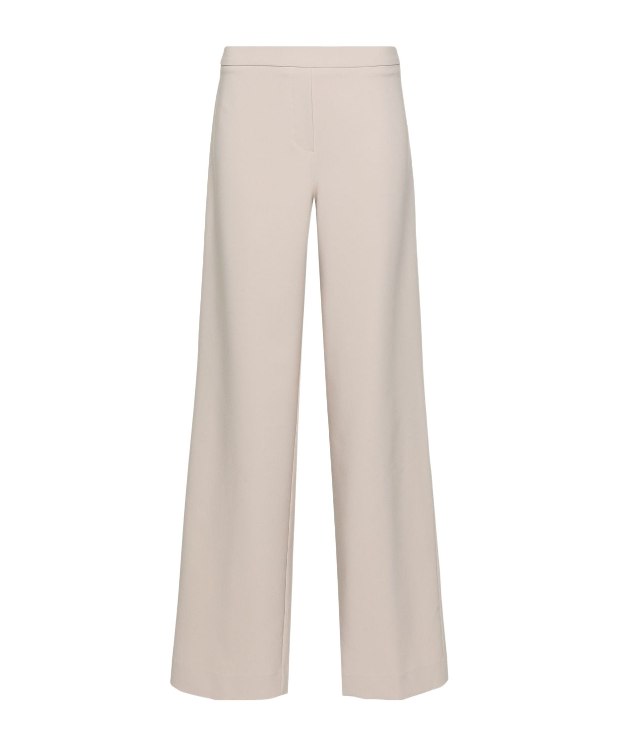 D Exterior D.exterior Stretch Cady High-waist Pants In Neutral