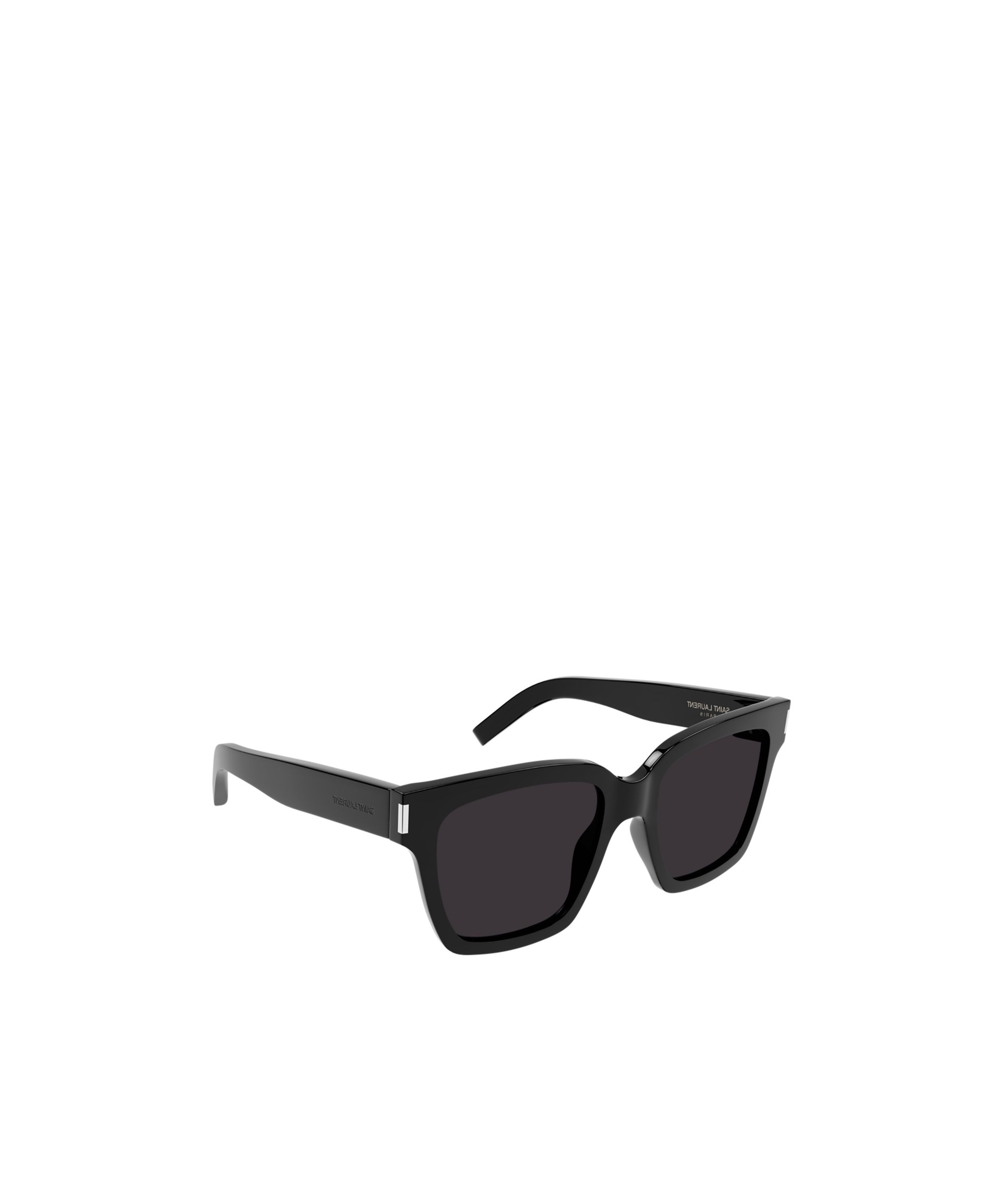 Saint Laurent Square Tinted Sunglasses In Black