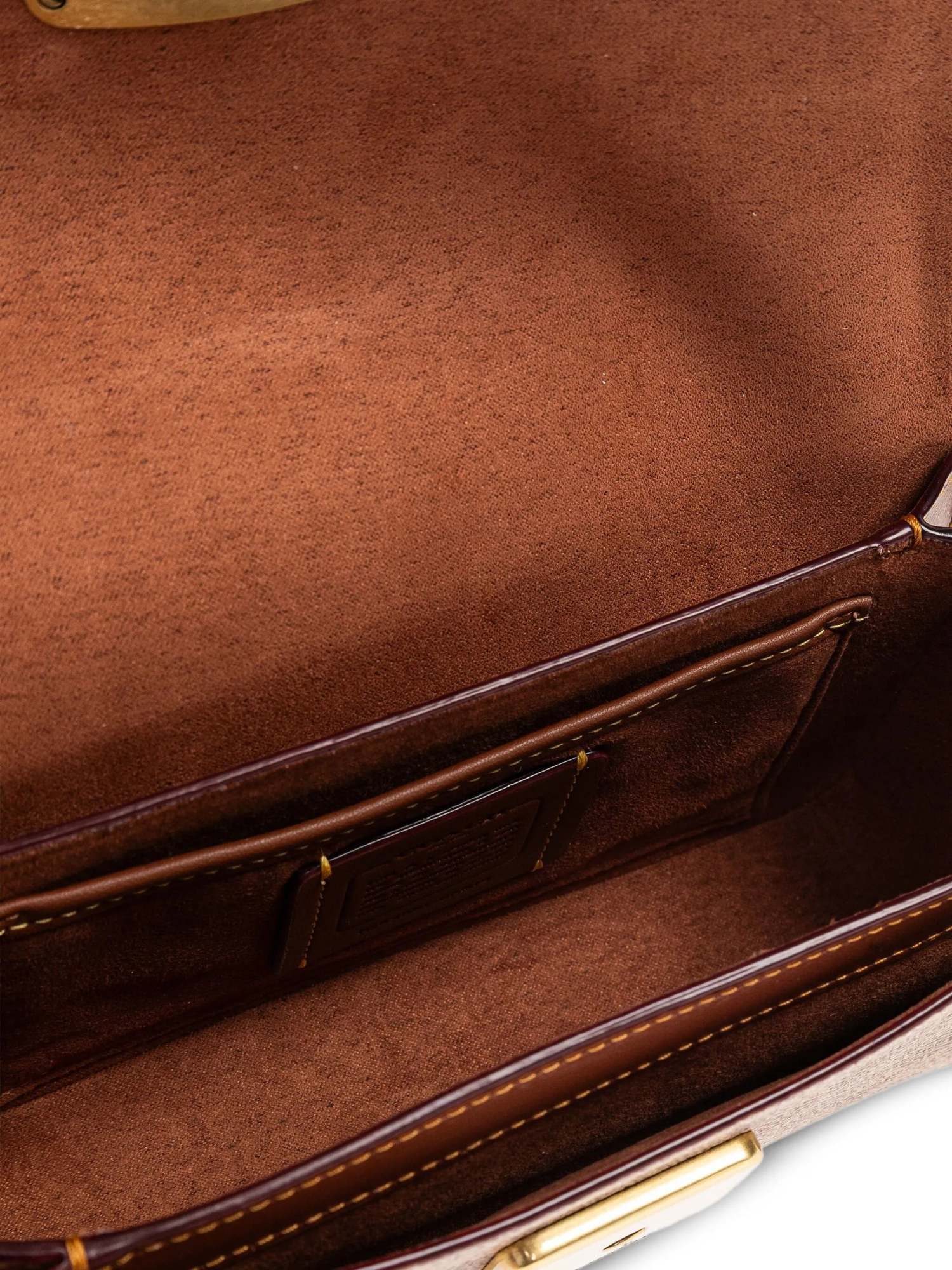 Coach Zoe Signature Coated Canvas Tan Caramel Shoulder Bag