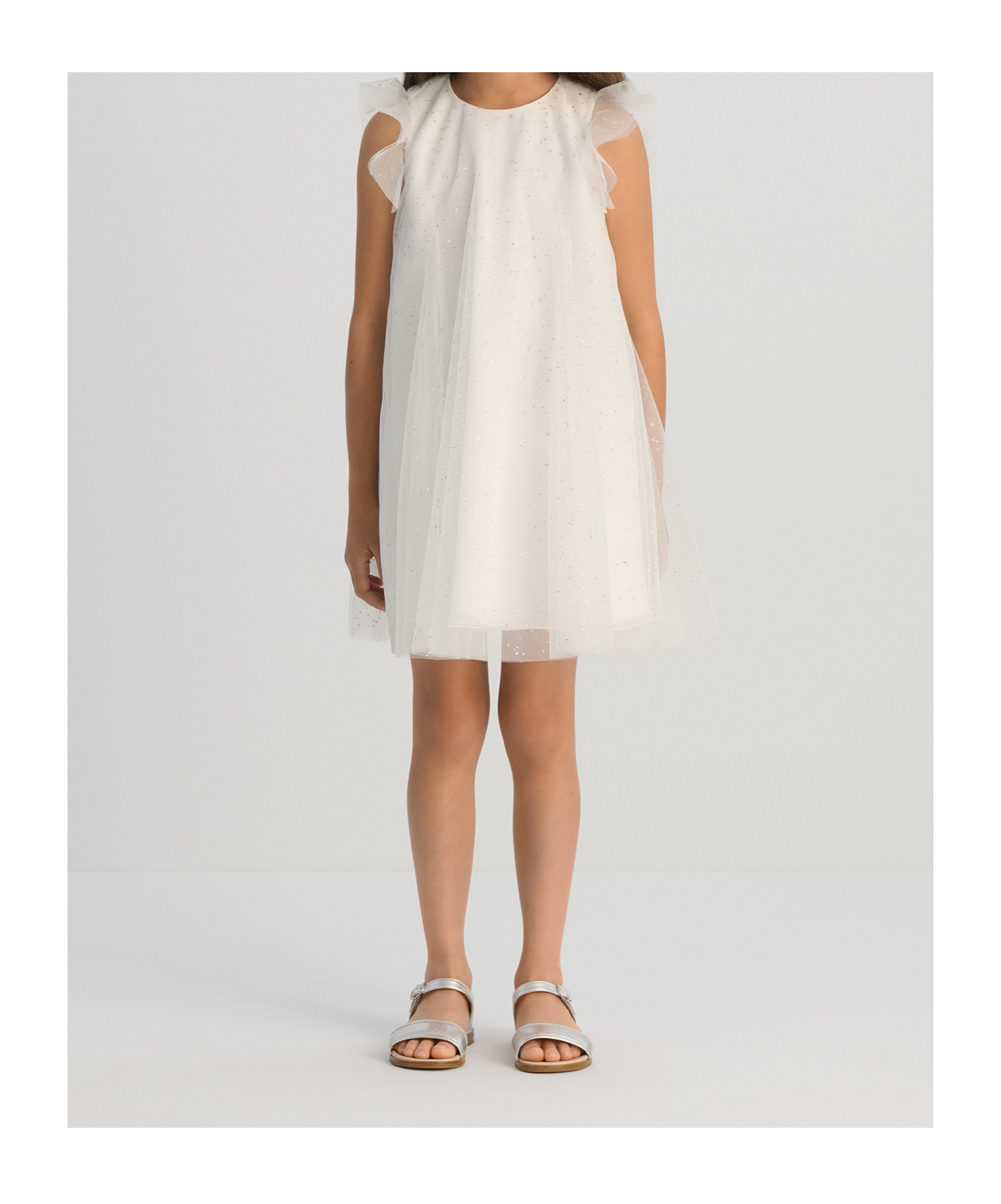 Dior Flared Dress In White