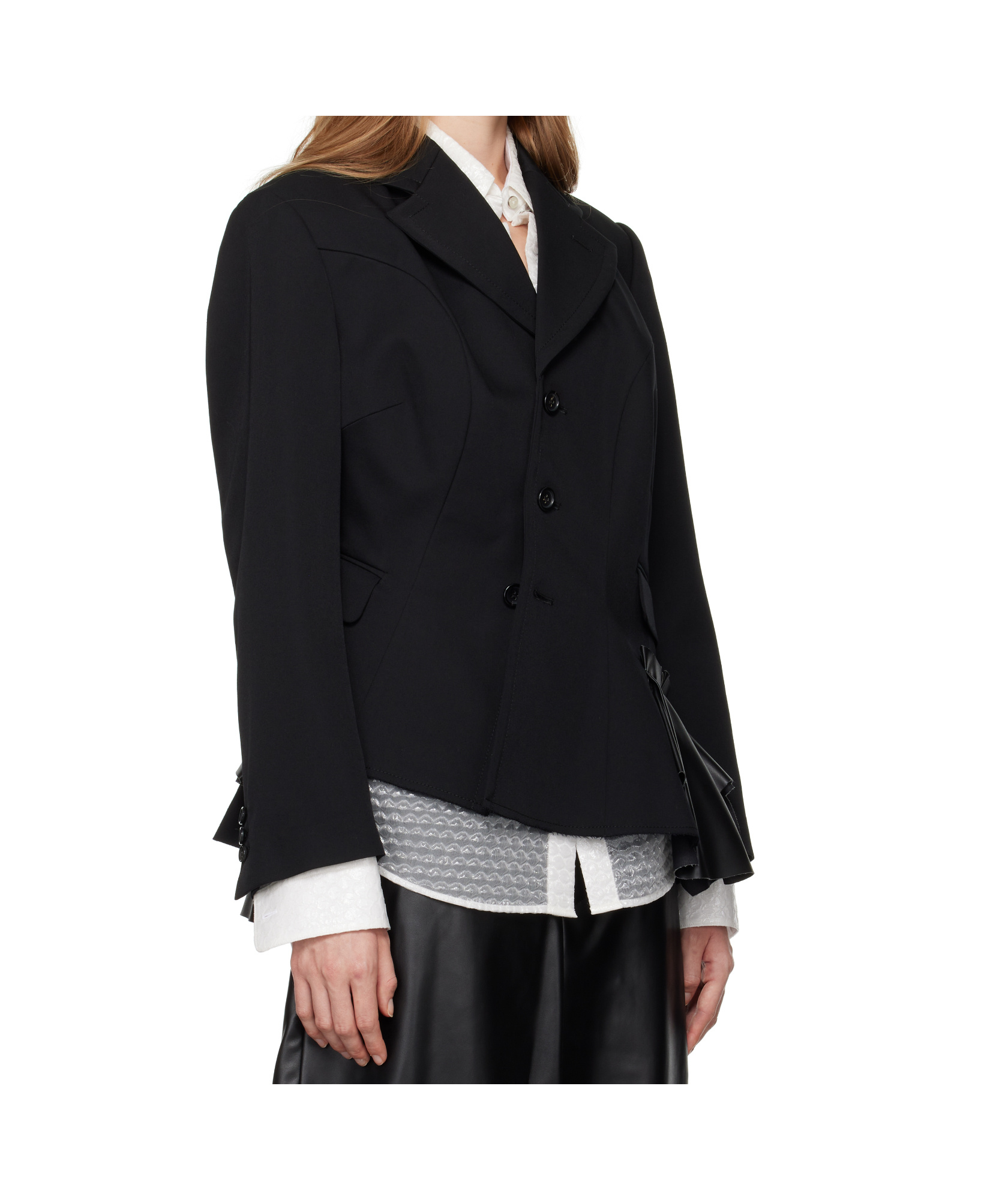 COMME DES GARÇONS LONG-SLEEVED SUIT COAT 