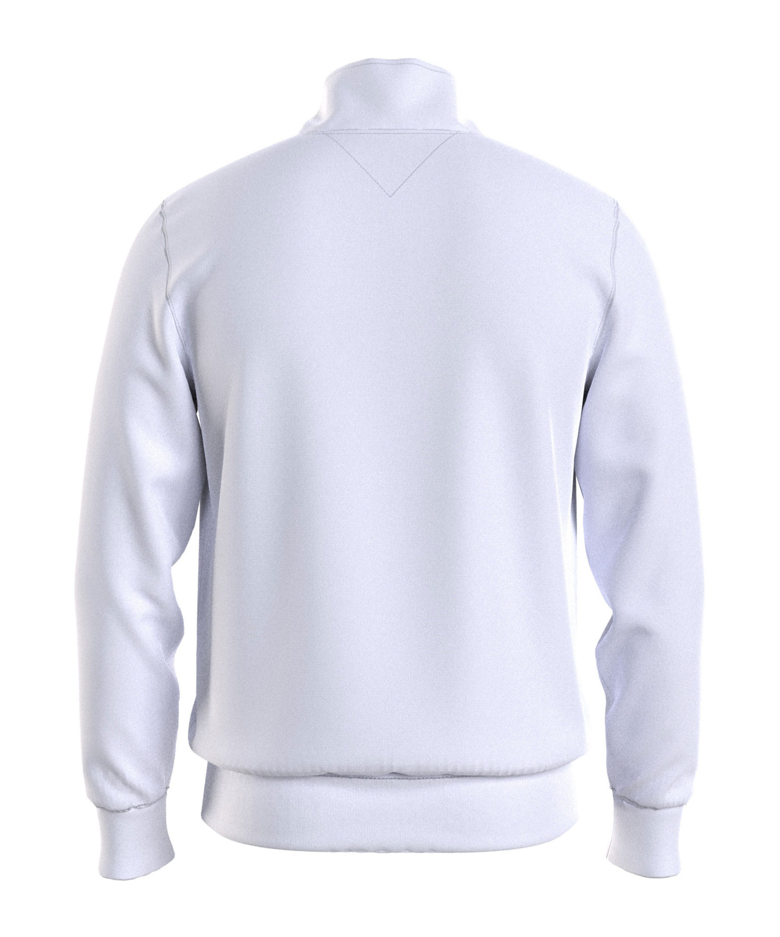 TOMMY HILFIGER TOMMY HILFIGER LOGO PRINTED ZIP-UP SWEATSHIRT