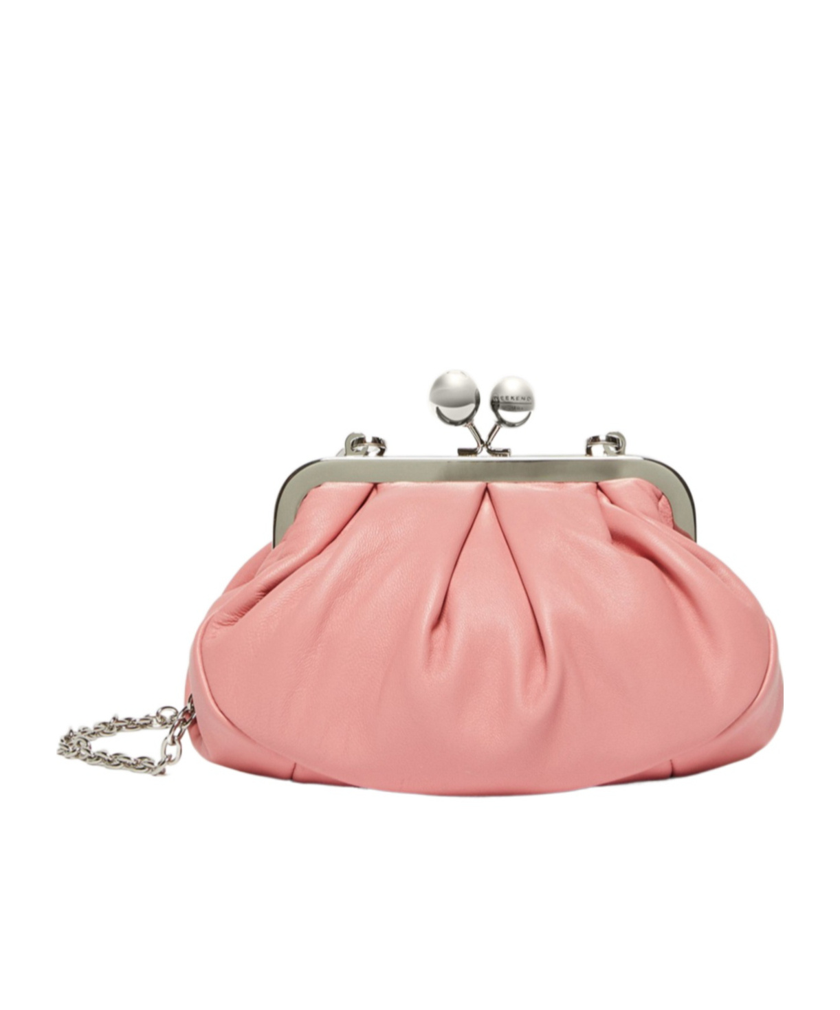 Weekend Max Mara Pasticcino Logo Shoulder Bag In Pink