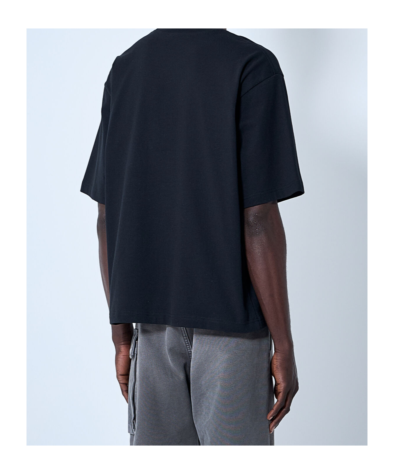 Shop Marni Logo-embroidered T-shirt In Black