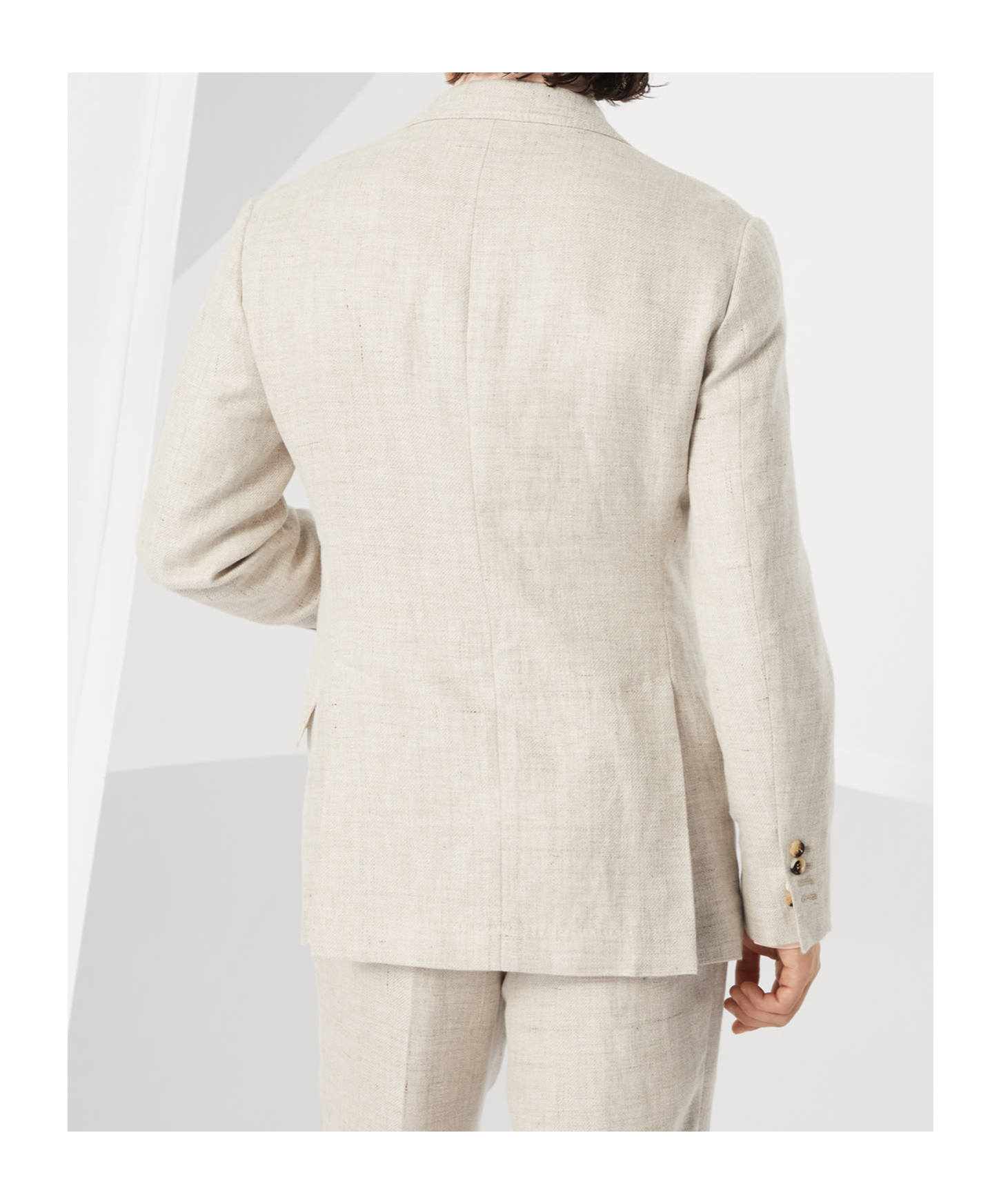 Brunello Cucinelli Cavallo Blazer In White