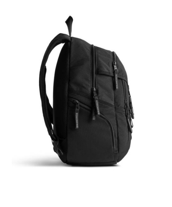 Balenciaga Unity Black Nylon Medium Backpack In Black