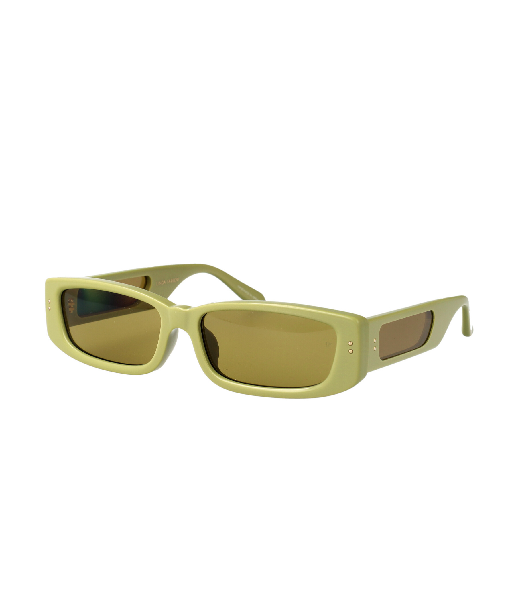 Linda Farrow Rectangle-frame Sunglasses