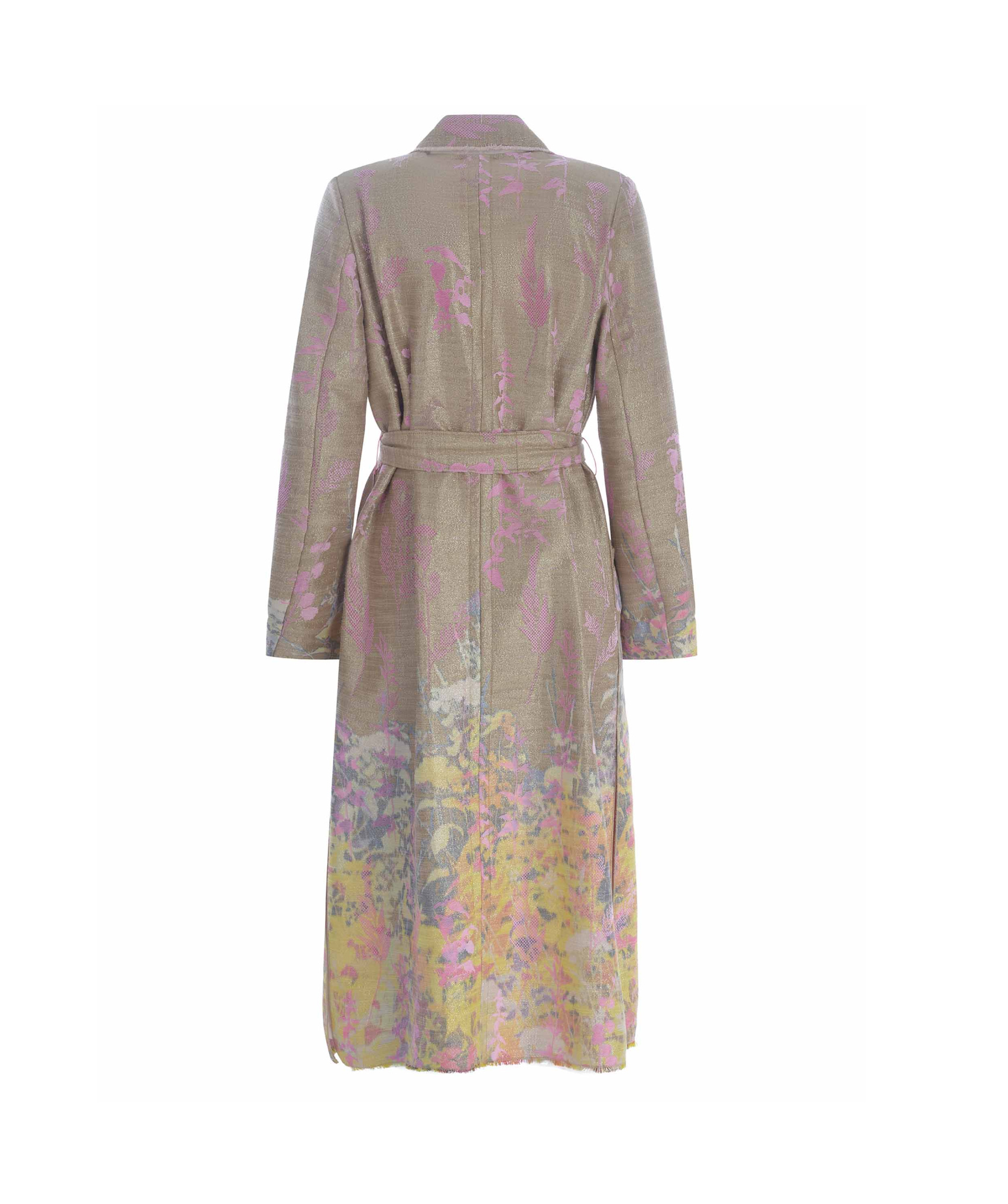 Forte Forte Jacquard Coat In Multi